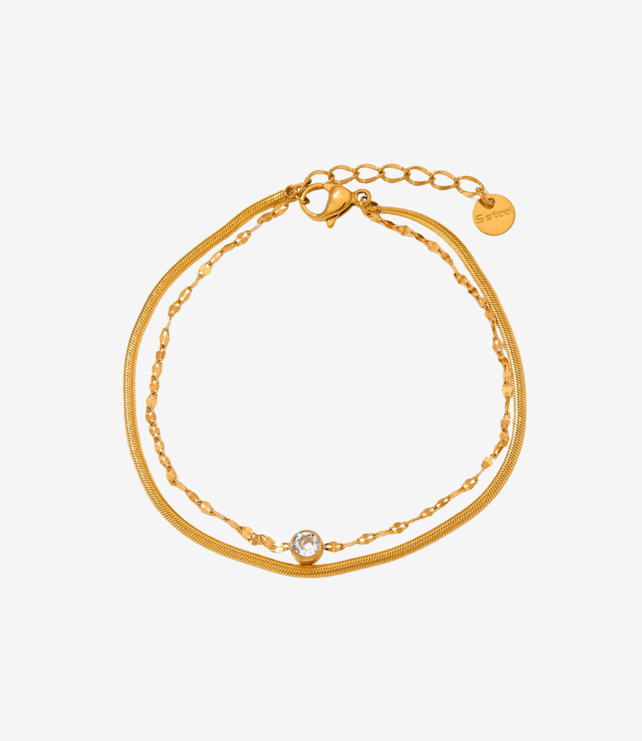 Refined Layering Bracelet