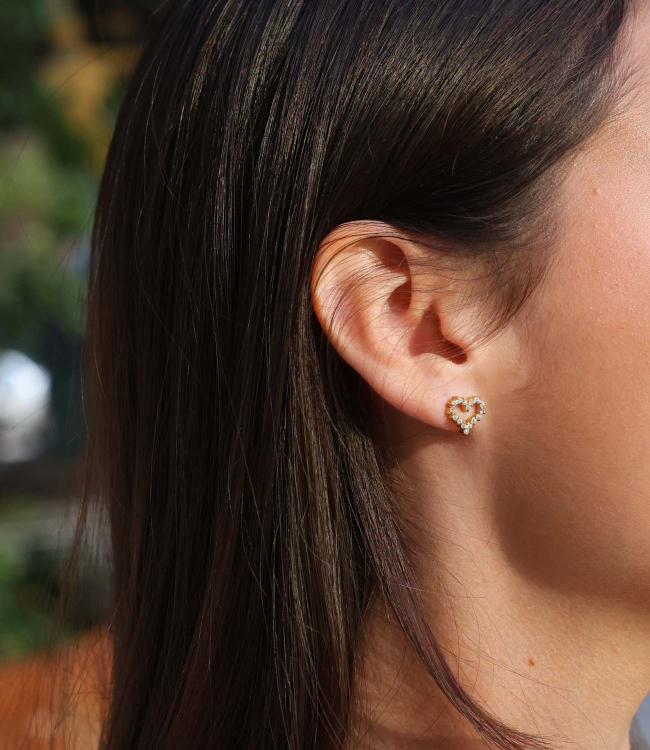 Radiant Heart Studs
