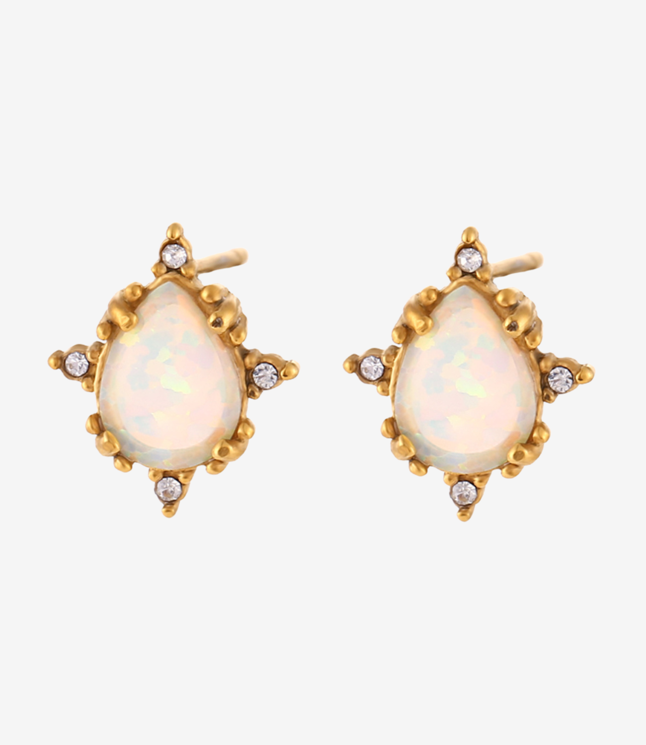 Waterdrop Studs