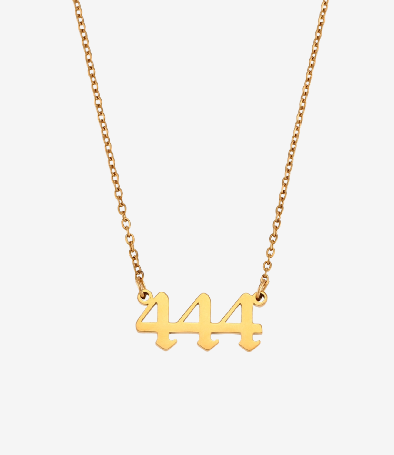 Angel Number Necklace 444