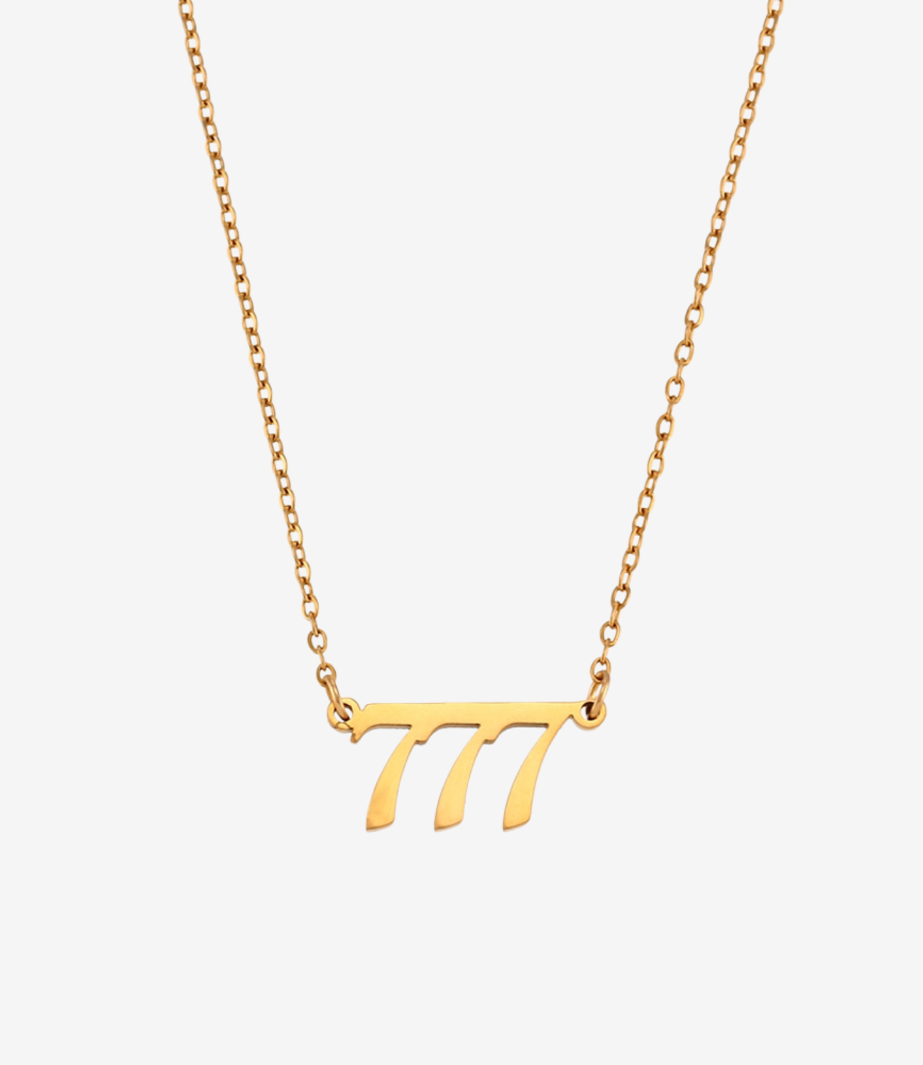 Angel Number Necklace 777