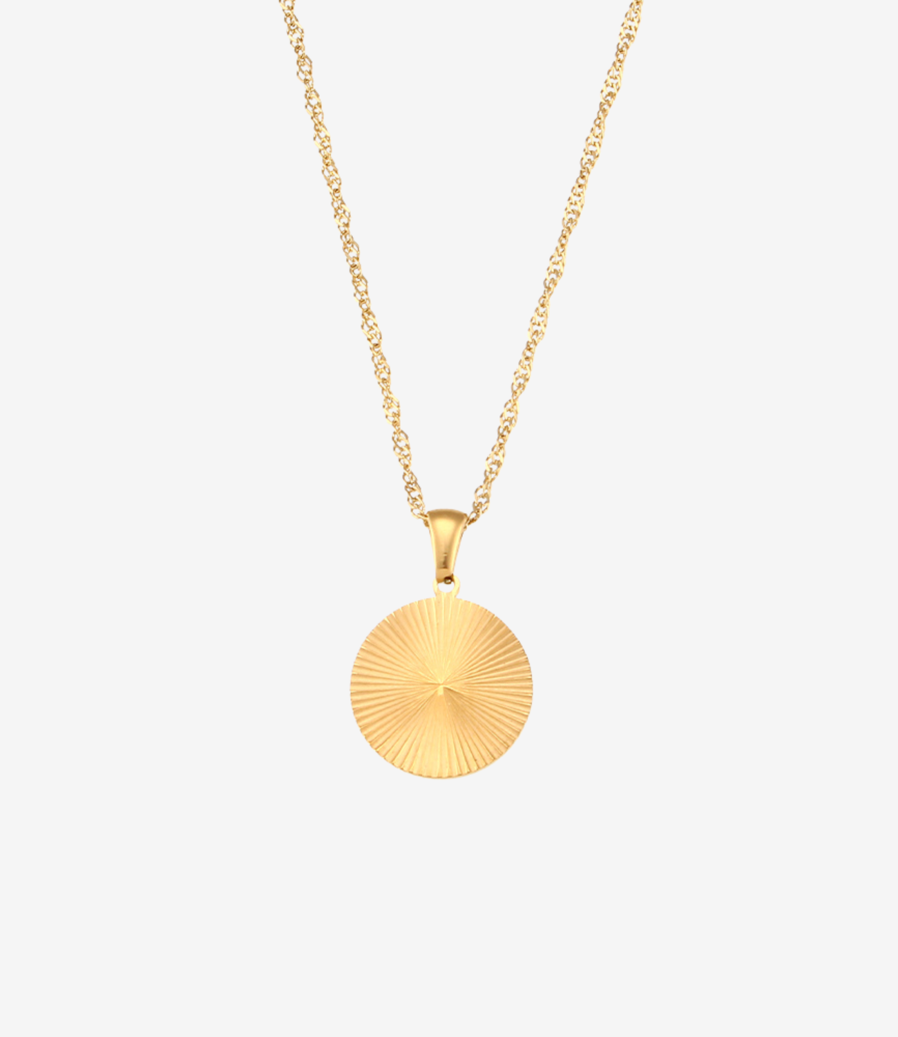 Circle Charm Necklace