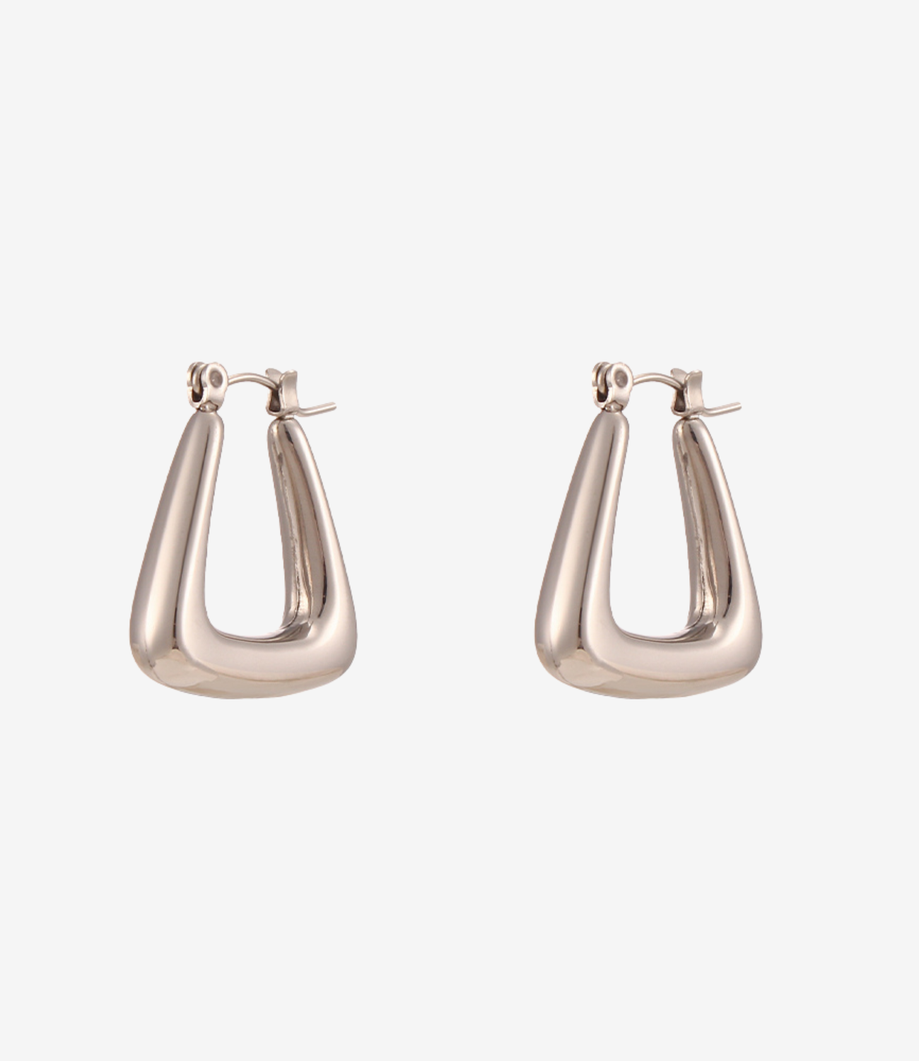 Radiant Hoops Silver