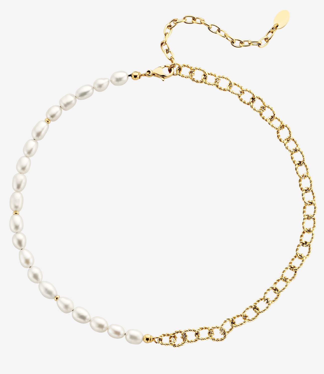 Charm Pearl Choker