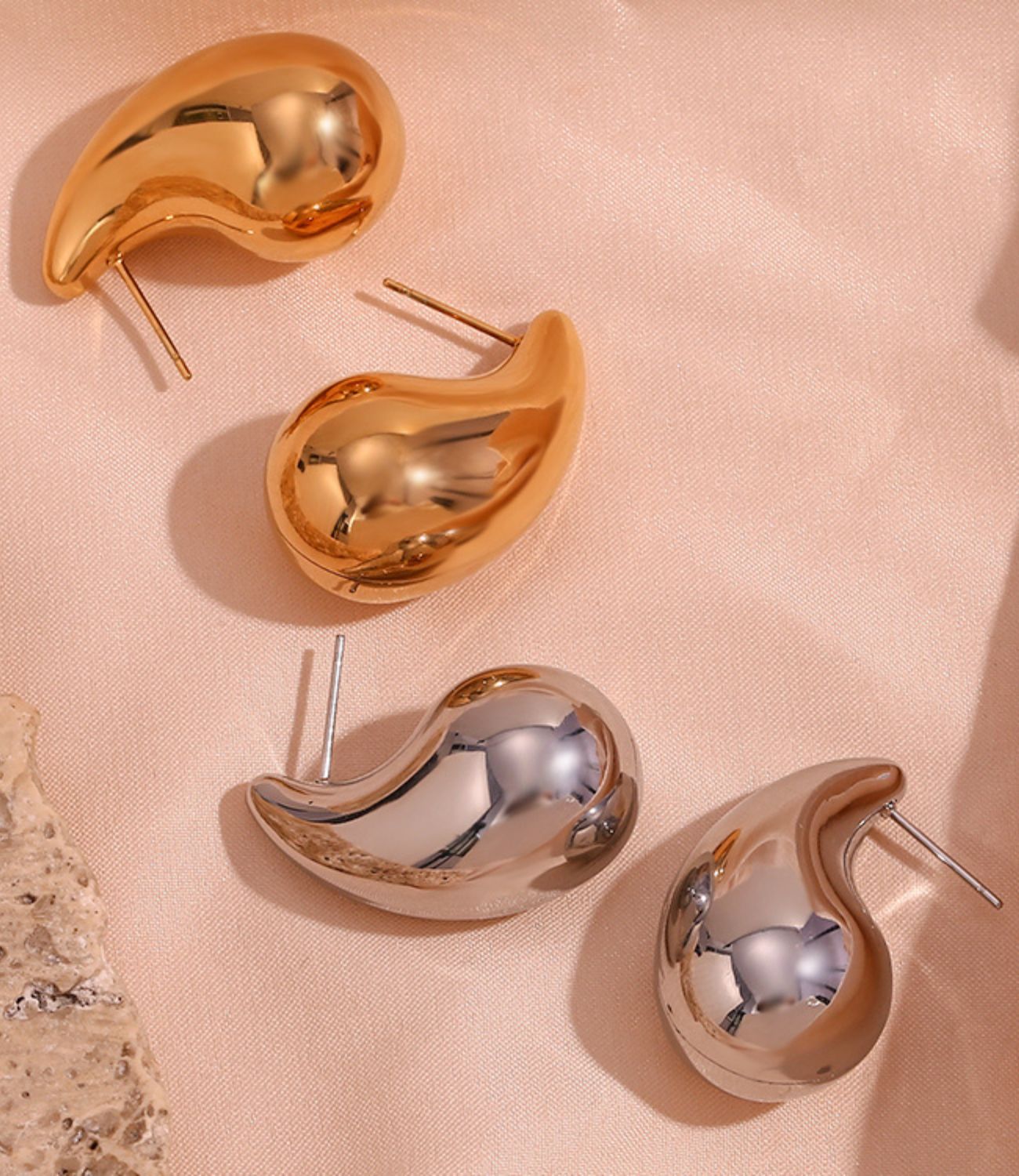 Hailey Earrings Silver