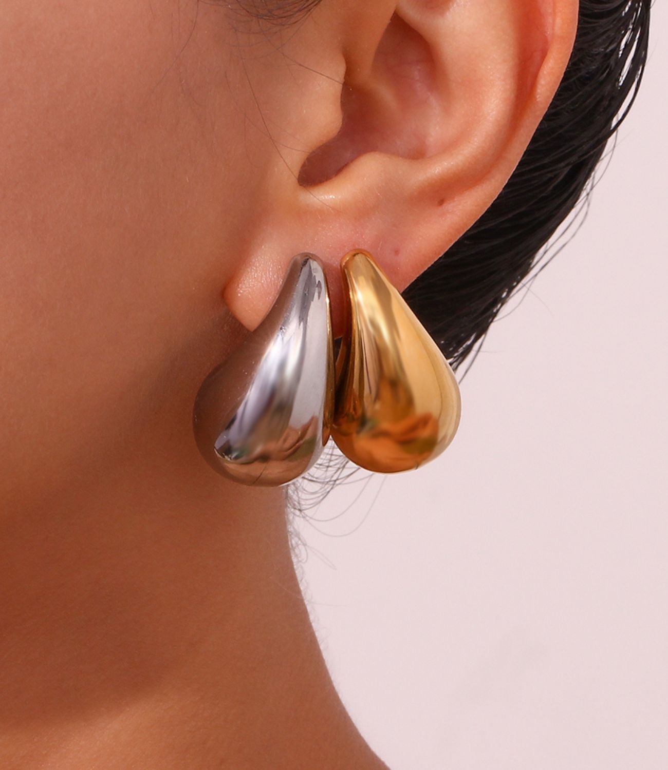Hailey Earrings Silver