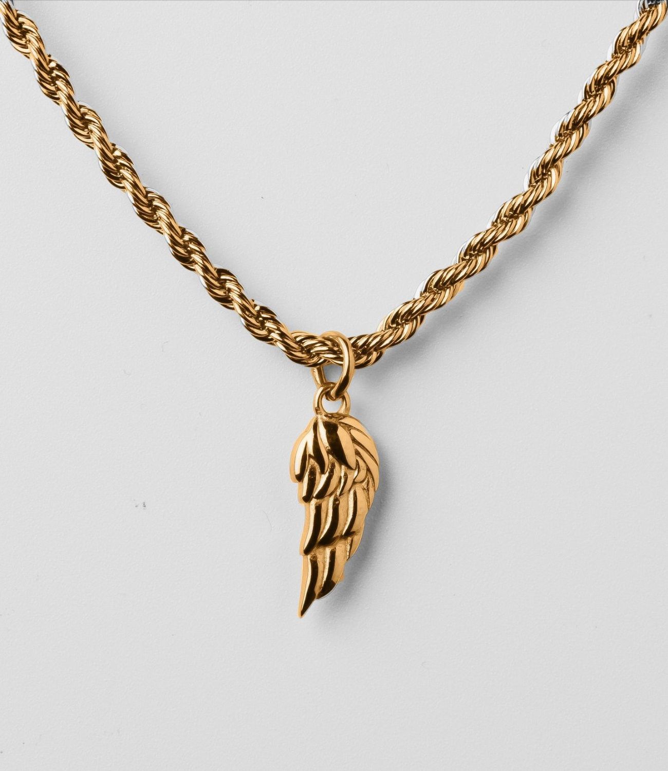 Wing Necklace Gold