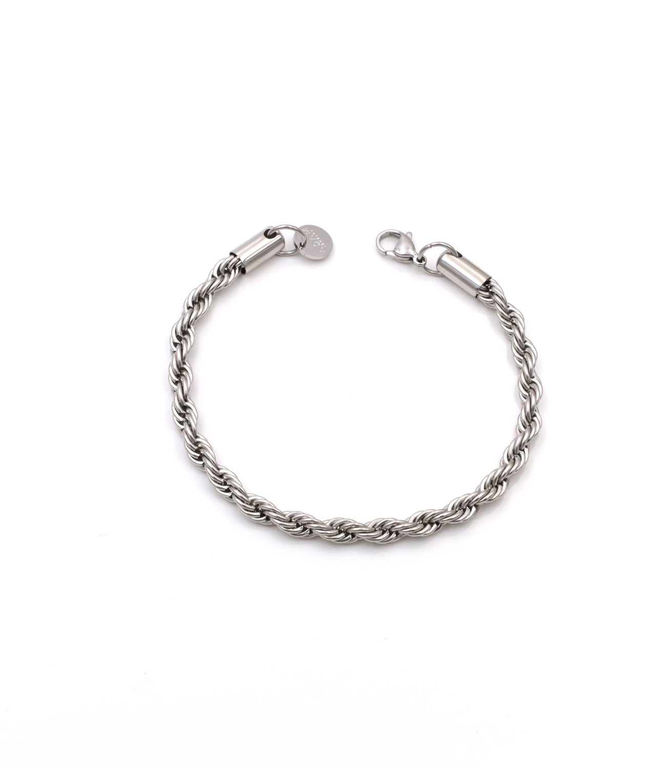 Rope Bracelet Silver (5mm)