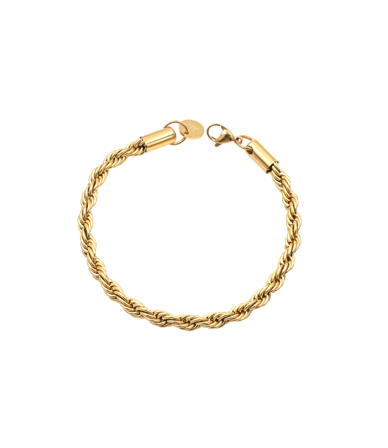Rope Bracelet Gold (5mm)