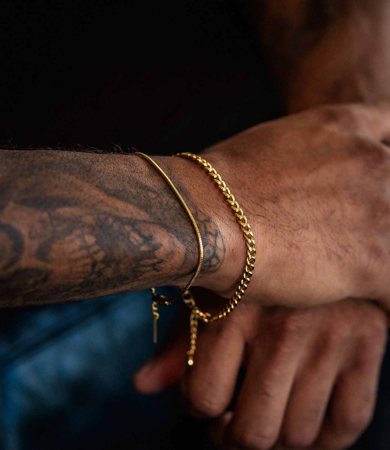 Cuban Bracelet Gold (4mm)
