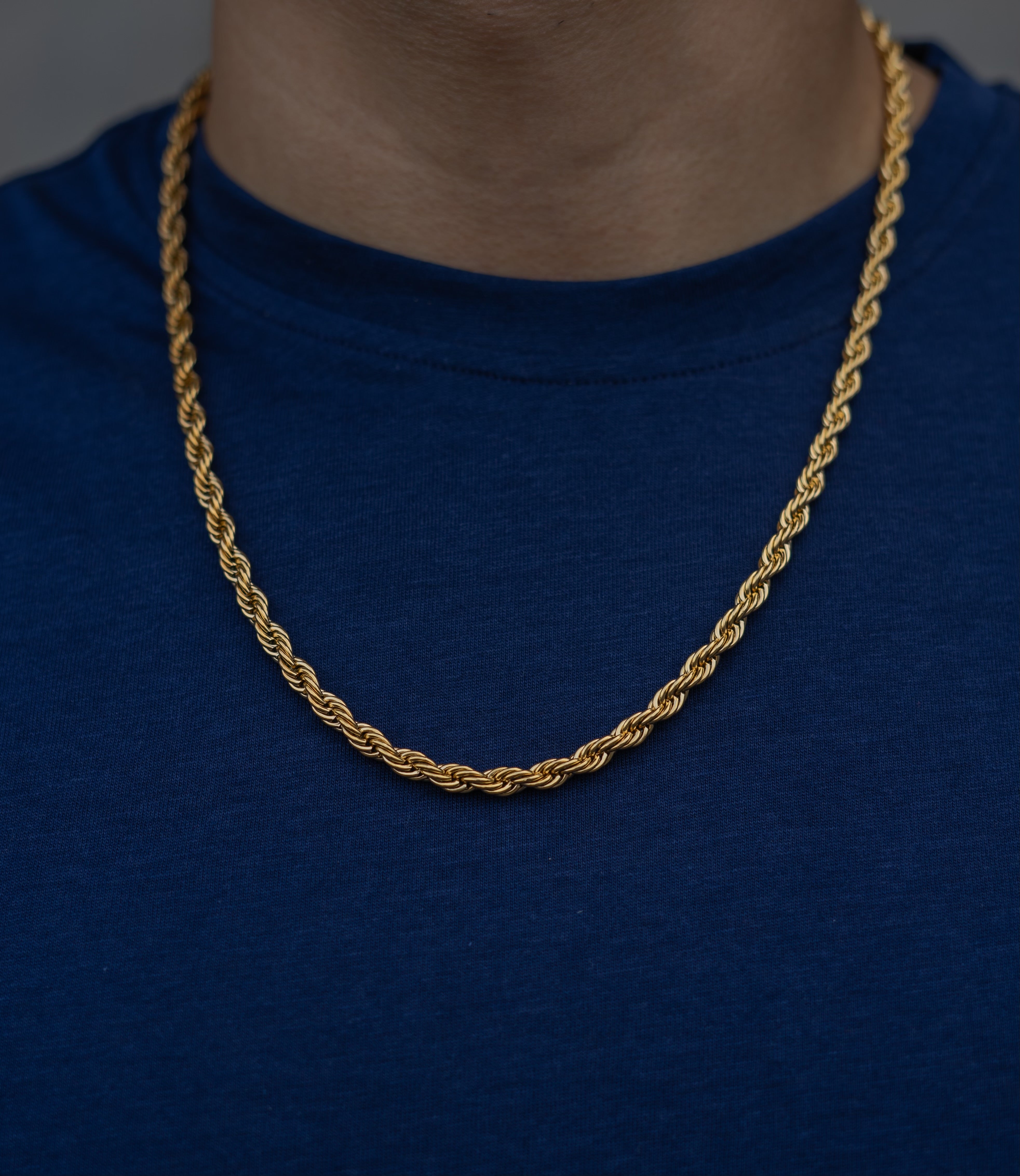 Rope Chain Gold (5mm)